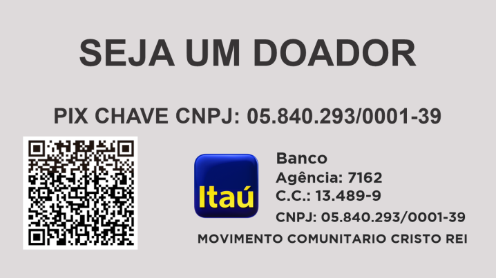 Seja o benfeitor do nosso projeto